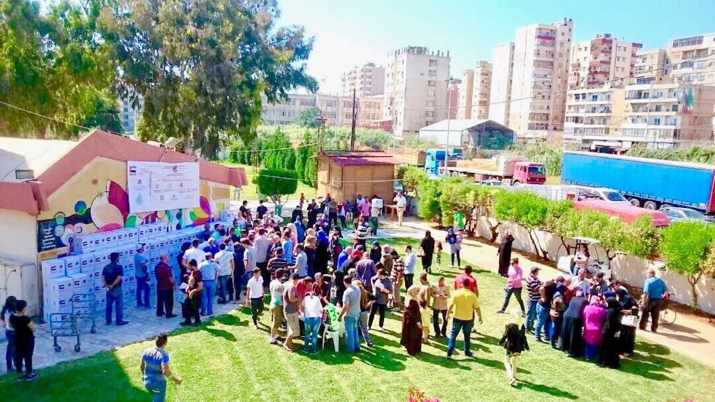 مشهد عام من أحد أنشطة إفطار صائم