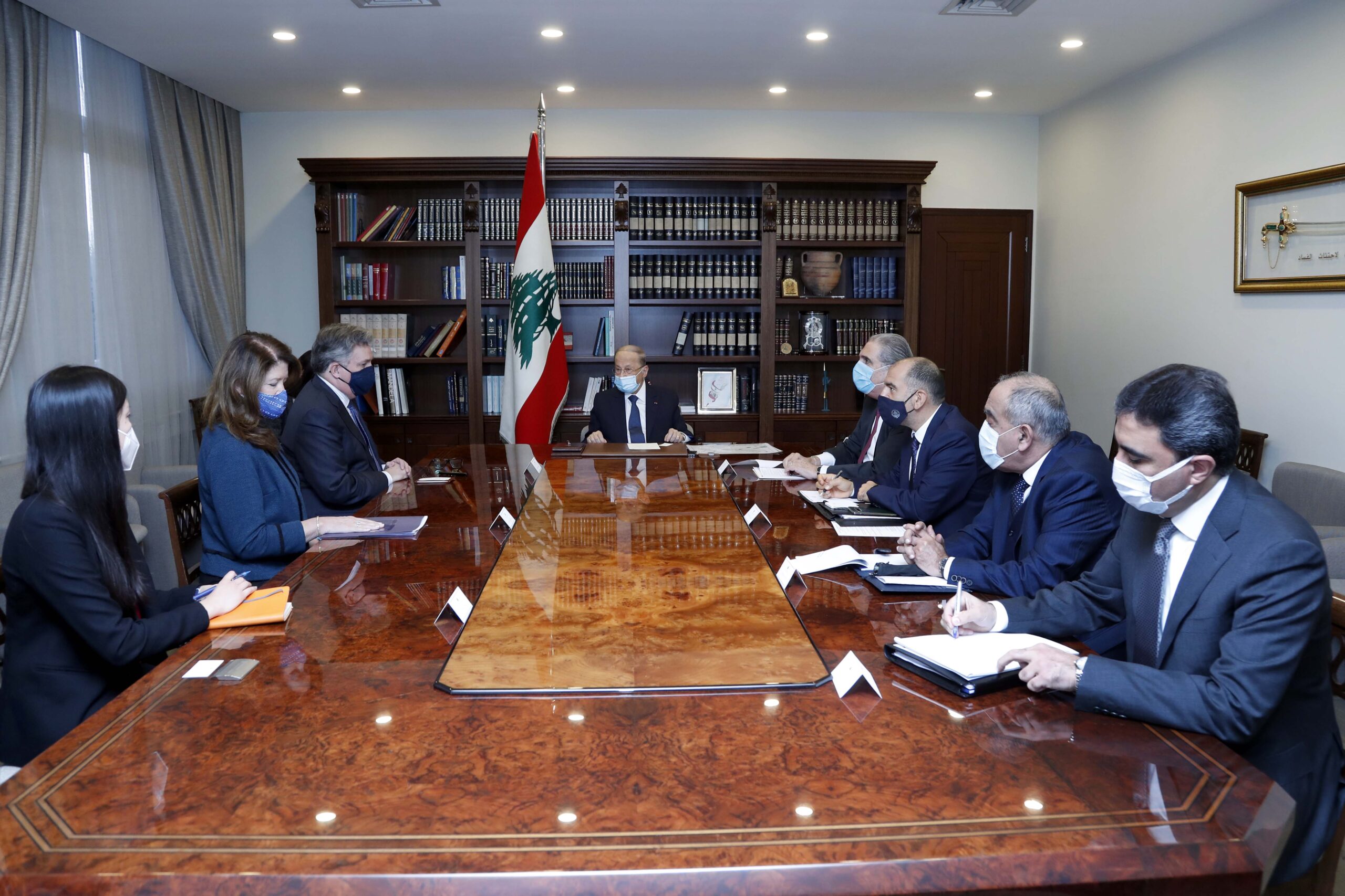 الوسيط الاميركي ديروشير: نتمنى استمرار عملية التفاوض حول ترسيم الحدود لما فيه مصلحة الجميع