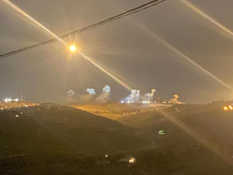 قصف إسرائيلي على بلدة يارون الجنوبية