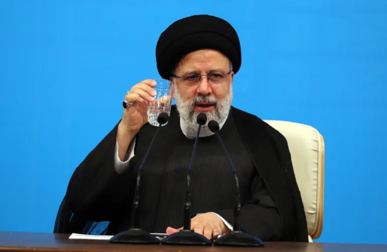 الرئيس الايراني ايراهيم رئيسي