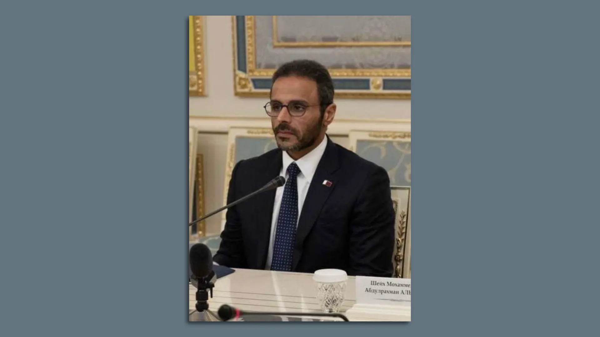رئيس الاستخبارات القطرية عبد الله بن محمد الخليفي