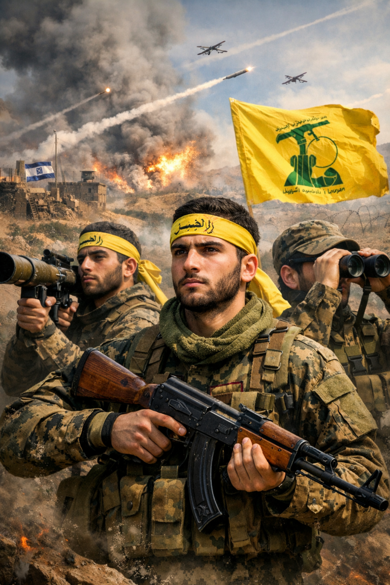 جيل المقاومة الثالث:وجوه شابة في قلب المواجهة. (الصورة تعبيرية من انتاج الذكاء الاصطناعي)