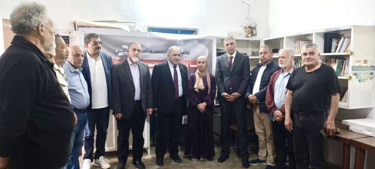 السفير الفلسطيني محمد الأسعد يتفقد مخيمات صور جنوب لبنان لتعزيز القطاع الصحي ودعم البنية التحتية