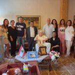 نجاح ونخلة مرعب مع العائلة