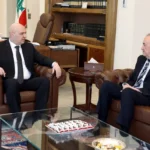 رئيس الجمهورية العماد جوزاف عون مستقبلا رئيس الوفد المفاوض مع اسرائيل السفير السابق سيمون كرم