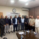 استقبل اتحاد بلديات الضاحية الجنوبية وفداً من الهيئة الإدارية لتجمع صناعيي الضاحية الجنوبية برئاسة رئيس التجمع أحمد الموسوي في لقاء خصص لبحث واقع القطاع الصناعي في الضاحية والتحديات التي تواجه المؤسسات الصناعية الى جانب سبل تعزيز التعاون لدعم استمراريتها وتطوير دورها في الحركة الاقتصادية المحلية.